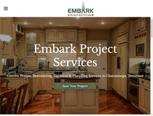 Tablet Screenshot of embarkps.com